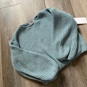 H&m Blue Knit Sweater